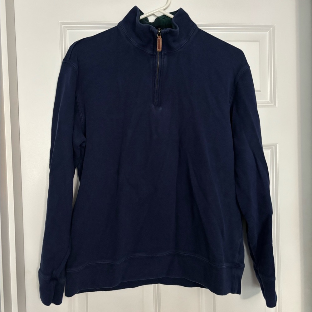 Lands End Men’s 1/4 Zip Sweater